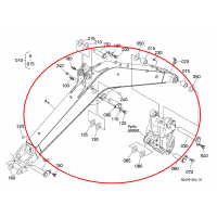 KUBOTA U50-5 boom