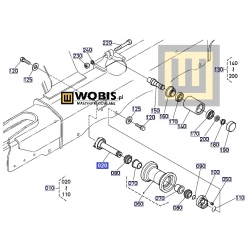 RD44121762_kubota_wal_rolki_prowadzacej_zestaw_kubota_kx057