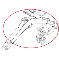 KUBOTA KX 080-4 boom